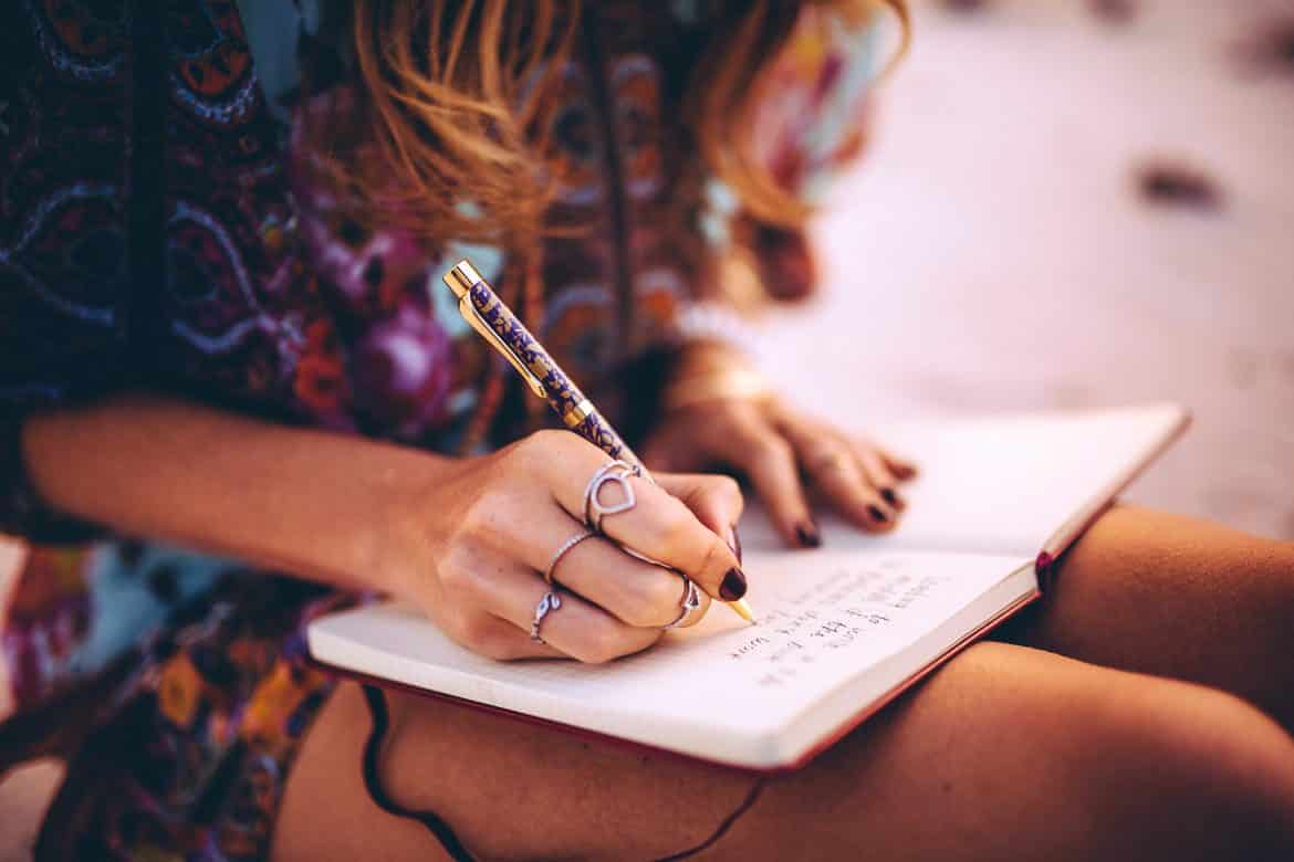Image result for girl writing goals