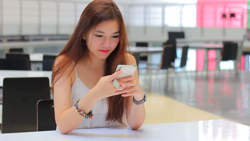 Image result for woman use smartphone
