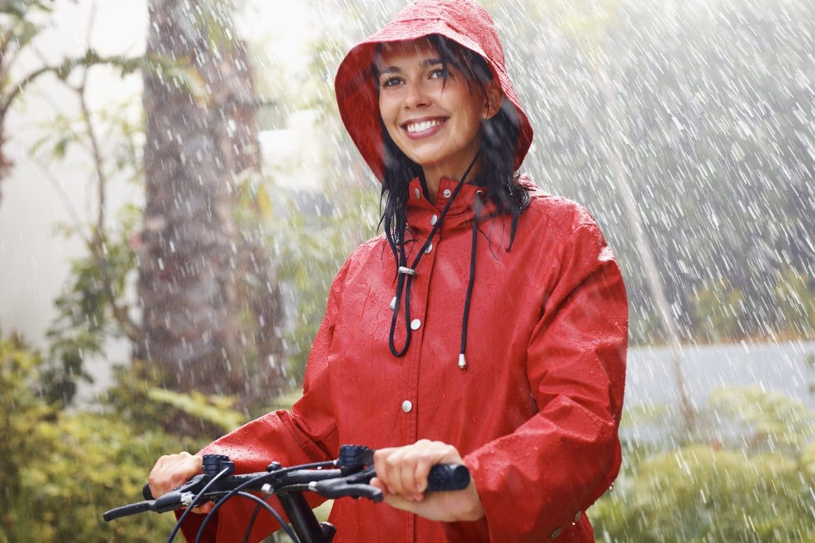 Image result for woman raincoat