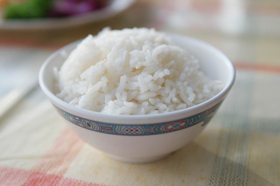 Image result for rice on the table