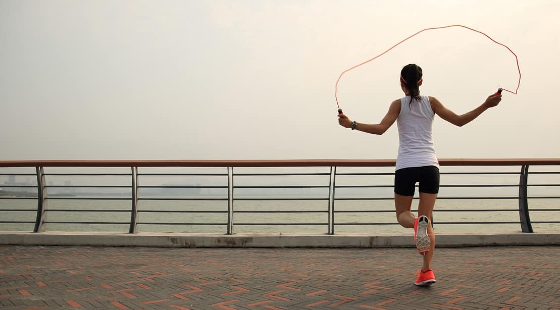 Image result for woman jump rope