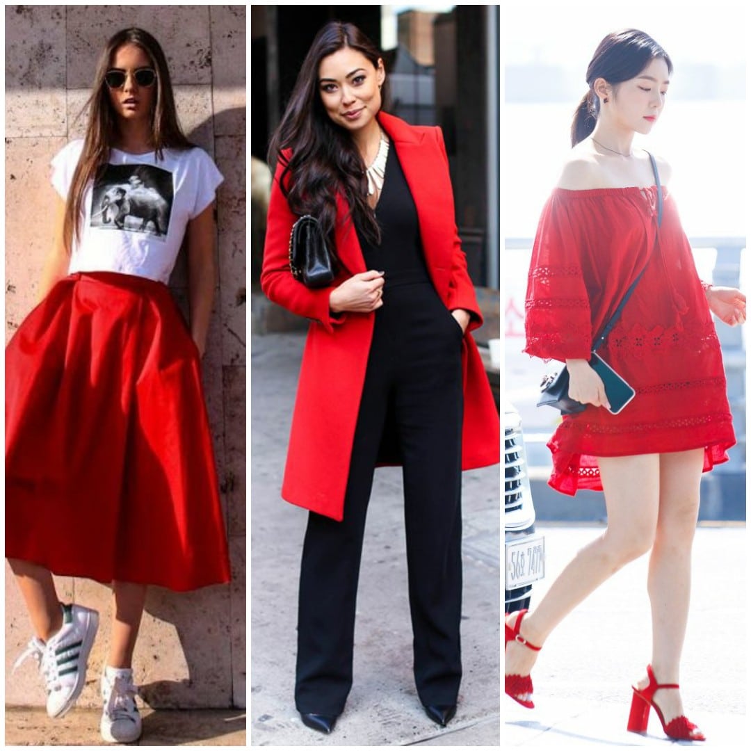 Cerah Bersemangat, Intip 7 Inspirasi Outfit Warna Merah Untuk Tampil Stylish di Keseharian Ini